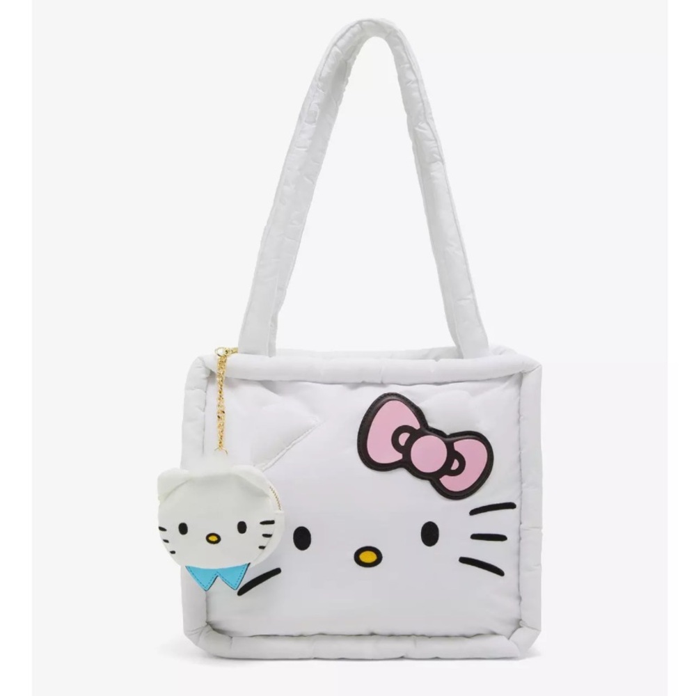 Her Universe White and Pink Tote Bag